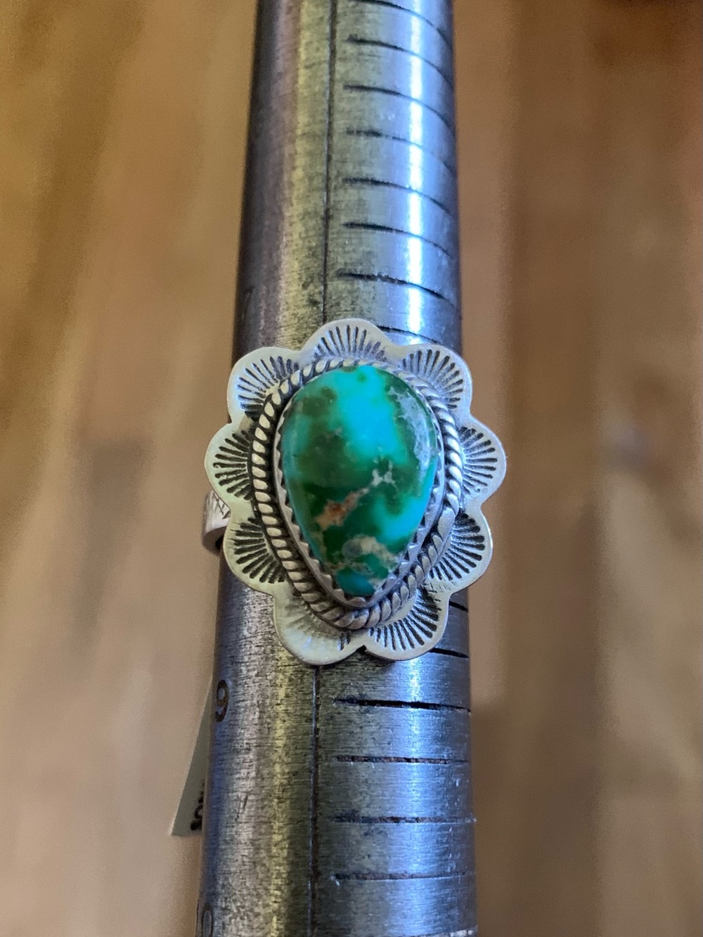 Sterling Silver Sonoran Mountain Turquoise Ring
